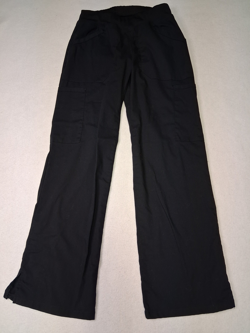 Women's Black Cargo Pants with Utility Pockets